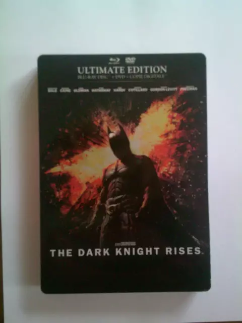 Dvd The Dark Knight Rises - Steelbox - Ultimate Edition