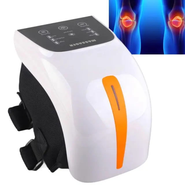 UK Electric Heated Knee Massager Infrared Therapy for Shoulder Elbow Pain Relief