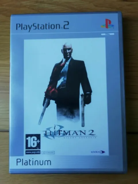 PS2 Playstation 2 Pal Game HITMAN 2 :SILENT ASSASSIN with Box Instructions