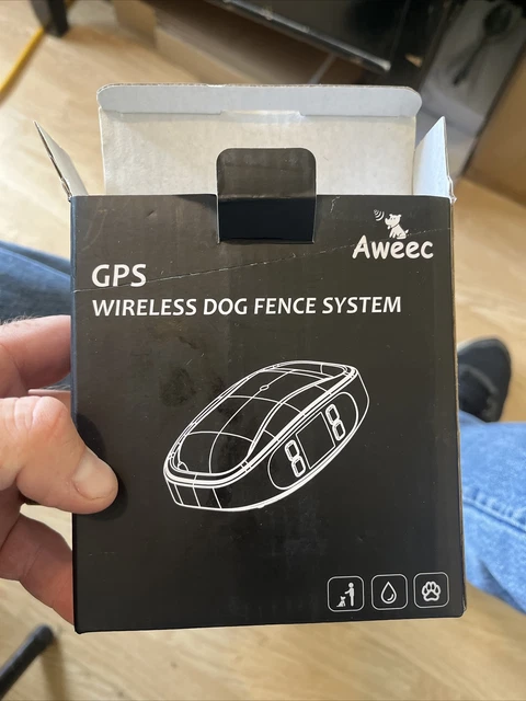 BHCEY GPS Wireless Dog Fence, Electric Dog Boundary Training Collar Open Box BHCEY GPS Wireless Dog Fence, Electric Dog Boundary Training Collar Open Box