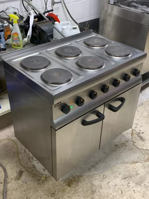 SILVERLINK 600 LINCAT ESLR9C 6 Burner electric cooker oven 3Phase