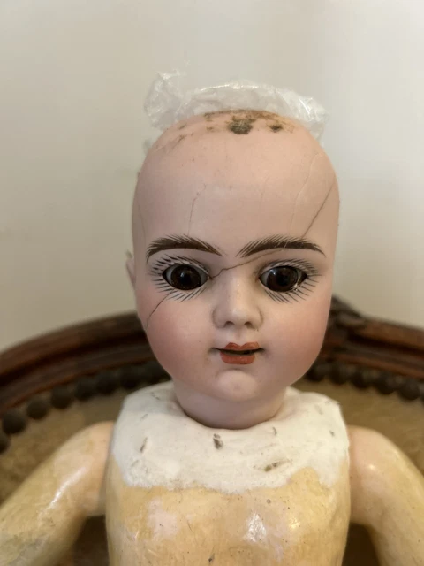 Poupee Ancienne Corps Bois d'occasion