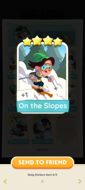 On the Slopes 4⭐️ - Monopoly Go! (Fast Delivery ⚡️)