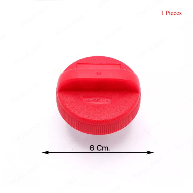 Tappo serbatoio carburante rosso adatto gas per Nissan Big-M D21 925 993 Frontier D22 1994 - 2005