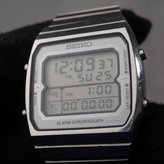 Réveil Vintage Seiko QEJ-150G CAL 33004 - Années 70 - Neuf Avec étiquettes - Mouvement Quartz