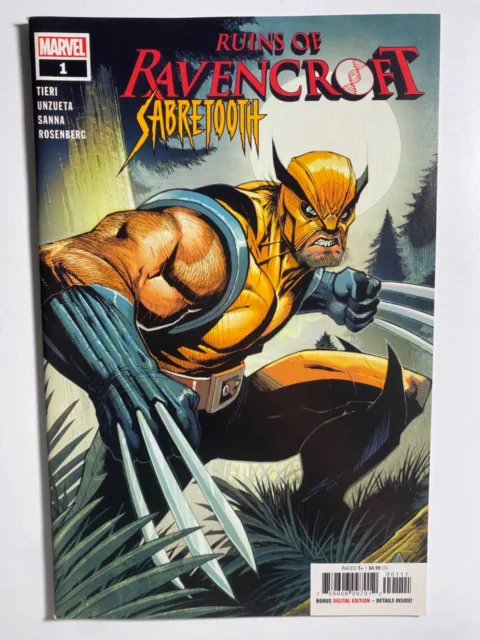 Marvel Comics Ruins Of Ravencroft: Sabretooth #1 (2020) Nm Comic