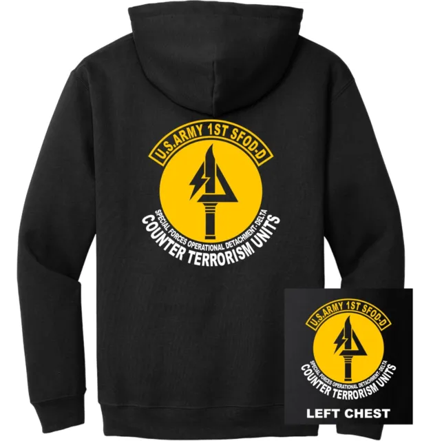 US Army - 1st Special Forces Operational Detachment - Delta Force Hoodie