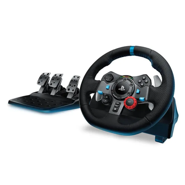 Logitech G29 Driving Force Racing Wheel - PS5/PS4/PC Black INCLUDES GEARSTICK