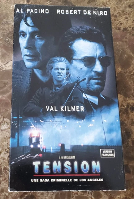 *VHS FRENCH MOVIE Tension - Val Kilmer, Al Pacino, Robert DeNiro $9.89