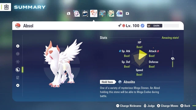 POKÉMON LEGENDS ZA Shiny Alpha ABSOL MAX IVS EVS LV100 INSTANT DELIVERY ...