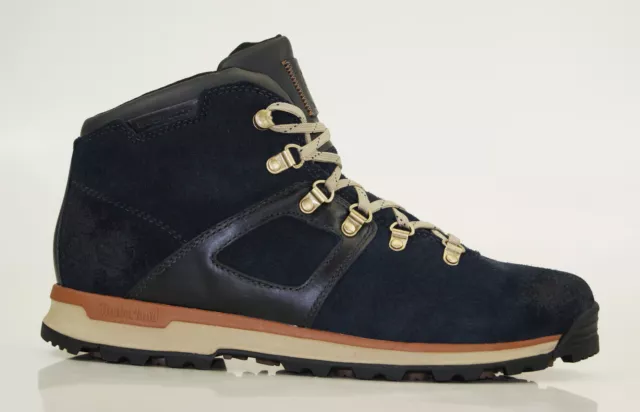 Timberland gt scramble cheap mid leather navy