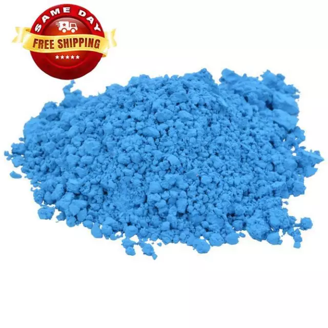 BLUE NEON COLORANT PIGMENT POWDER for CRAFTS SOAP MAKING by H&B Oils Center 4 OZ