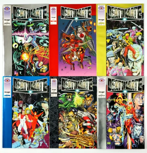 Deathmate (1993) #1-6 Complete Set Lot Full Run Black 1St Appearance Gen 13