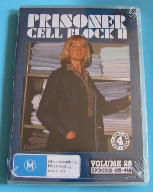 PRISONER Cell Block H Volume 28 DVD Episodes 433-448 NEW SEALED All Region