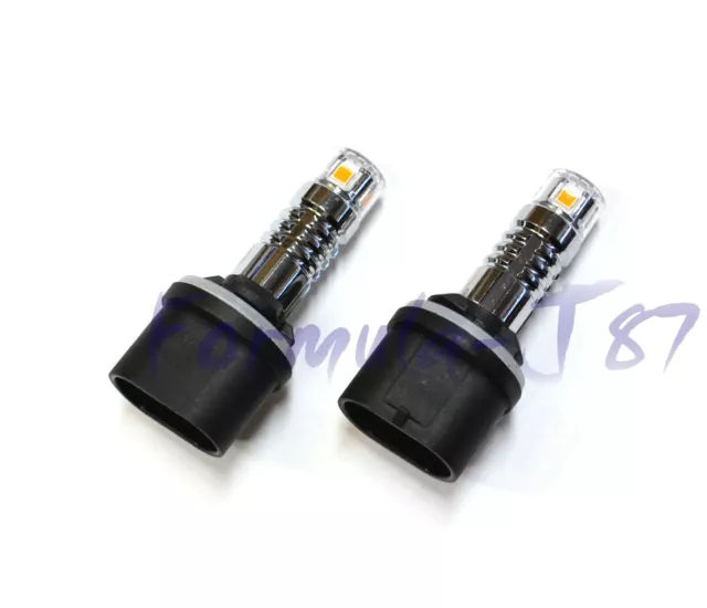 LED 20W 884 H27 Naranja Dos Bombillas Niebla Luz Recambio Mejora Lámpara Stock 3