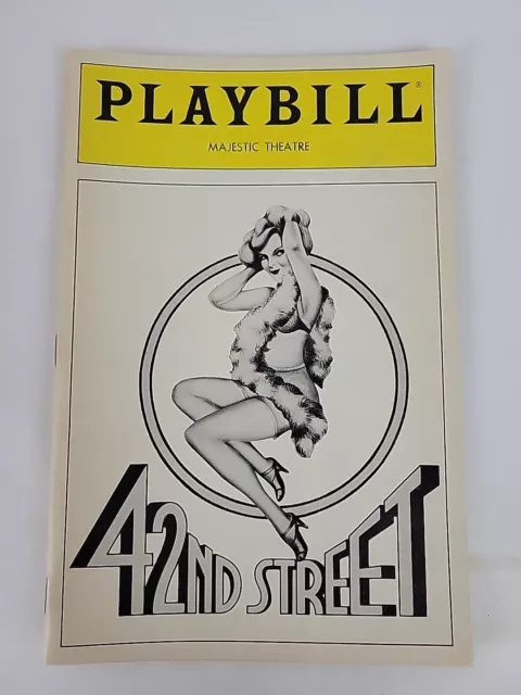 42nd Street Majestic Theatre 1984 Playbill Program