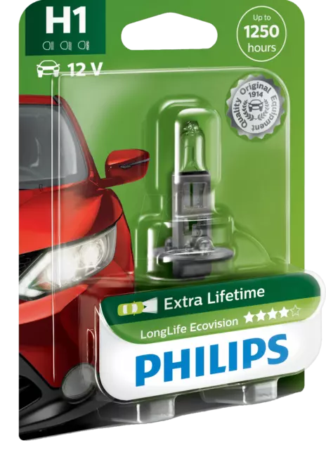 H1 cologique halogen PH-12258LLECOB1 12V 55W P14,5SS PHILIPS