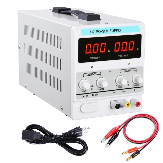 DC Power Supply Variable 30V 10A Adjustable High Precision Digital