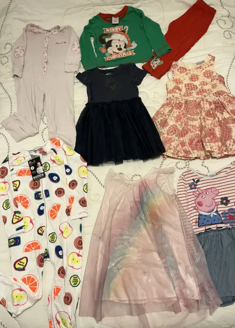 girls clothes bundle 3-4 years Bonds Junior J Next Peppa Pig