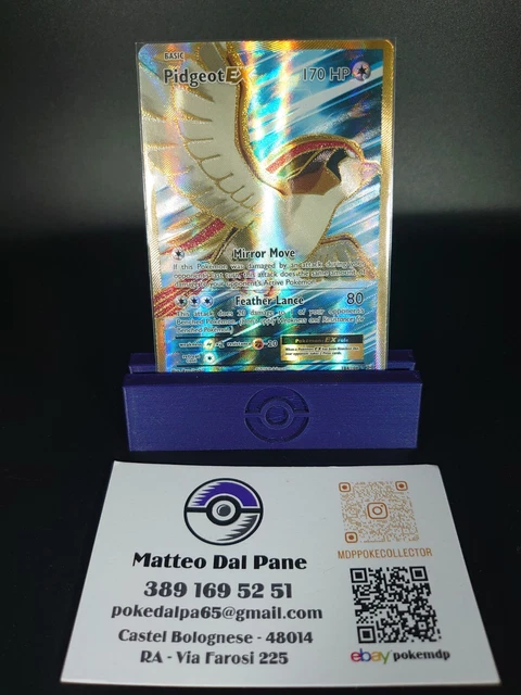 Pokemon Card - Pidgeot Ex Full Art 104/108 Eng Nmint Set XY Evolutions