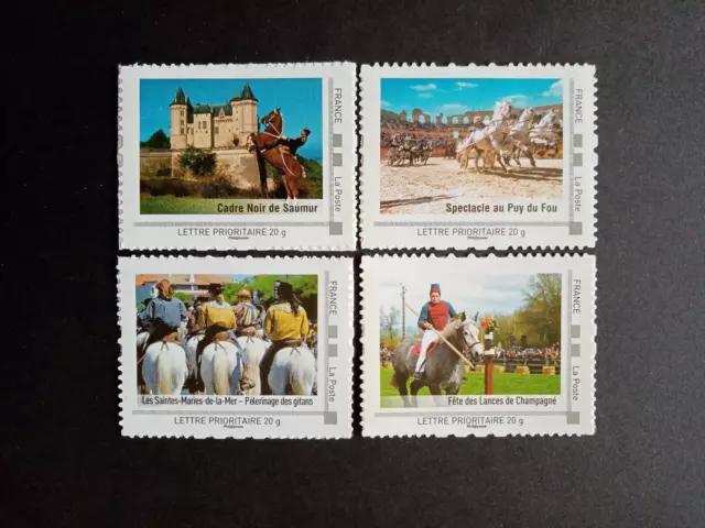 Collector 4 timbres - T'choupi - Lettre Verte - La Poste