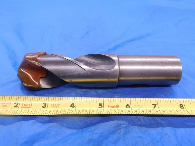 1 3/8 Oxide Hss Screw Machine Twist Drill Bit 1 1/4 Shank 3 1/2 Loc 1.375