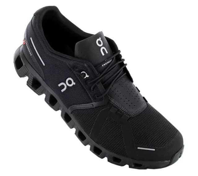 ON Running Cloud 5 Herren Sneaker Schwarz 59.98986 Trainings Schuhe Laufschuhe 2