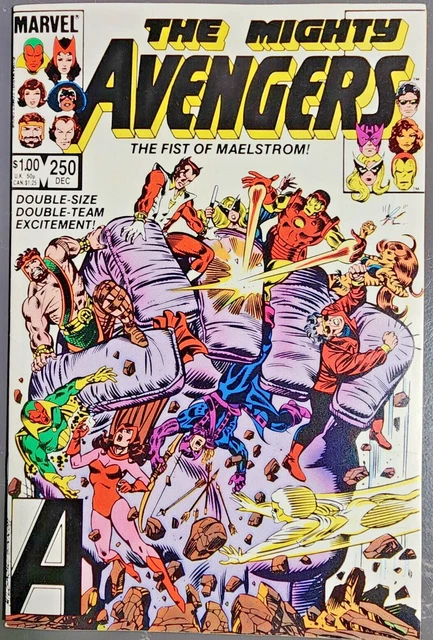 * (NM 9.6) The Mighty AVENGERS 250 WP 1984 West Coast Avengers x-over *