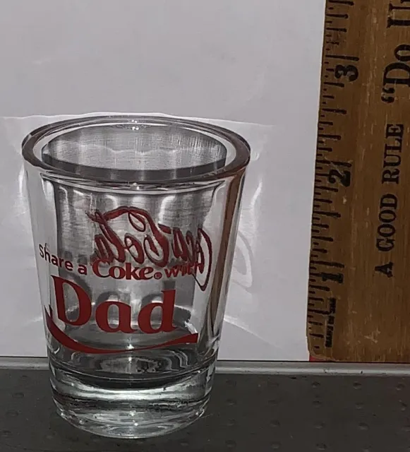 Share A Coke With Dad Coca - Cola Shot Glass
