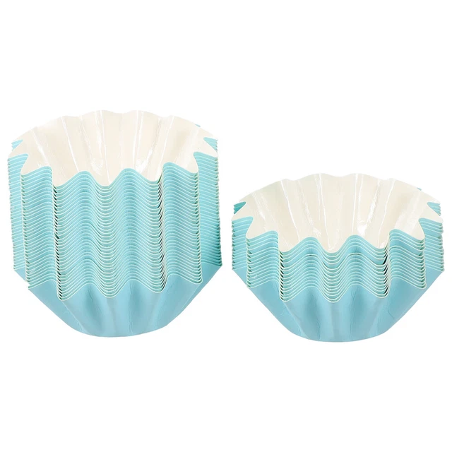 50 Pcs Wax Paper Cups Wax Melt Containers Liners Stencil Coating