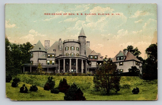 c1910 Residence Senator Home Elkins West Virginia P650