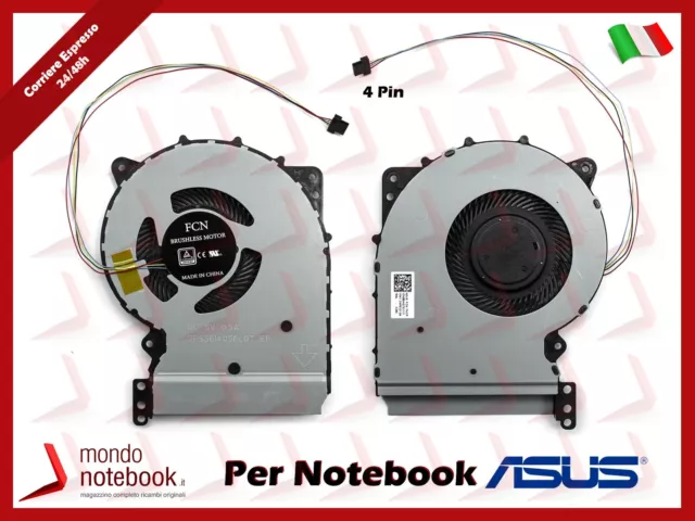 Ventola CPU ASUS DFS561405PLOT F507 F507L F507LA F507M F507MA F507U F507UF