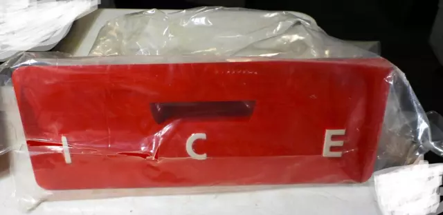 Coca-Cola Vintage New/Old Stock Ice Tray Door  (Face size = 13 3/4" x 5 1/8")