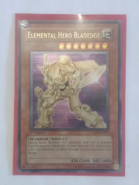 Yugioh Elemental Hero Bladedge EEN-EN007 1st Edition Ultimate Rare