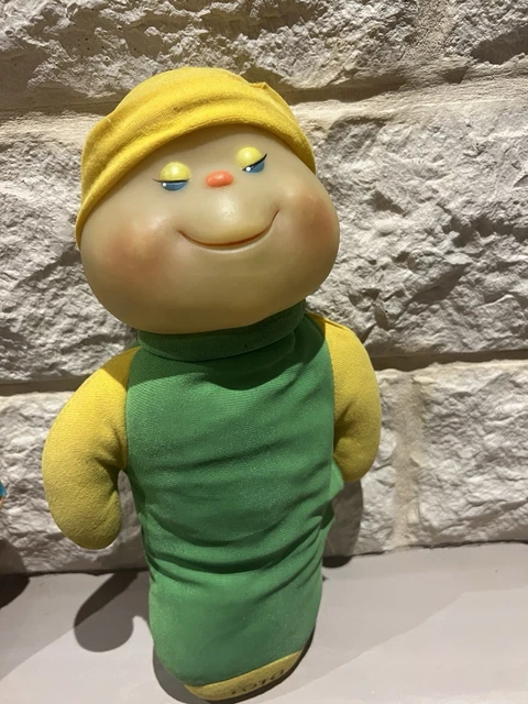 Peluche doudou luciole Toto phosphorescente 20 Cm Vintage Ajena