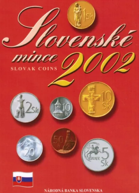 Slowakei KMS Kursmünzensatz 2002