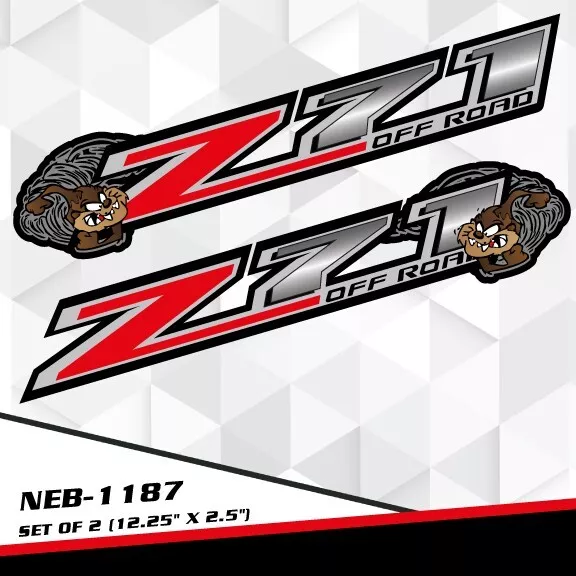 Custom Z71 Off Road Decals stickers for Chevy Silverado GMC Sierra 4x4 NEB-1187