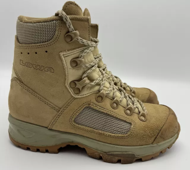 LOWA Elite MOD Desert Hiking Patrol Combat Boots British Army Size UK 5.5 EU 39