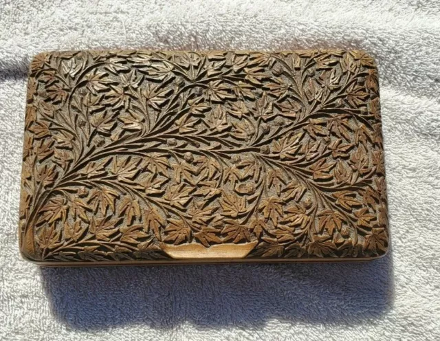carved wooden box, lovely gift