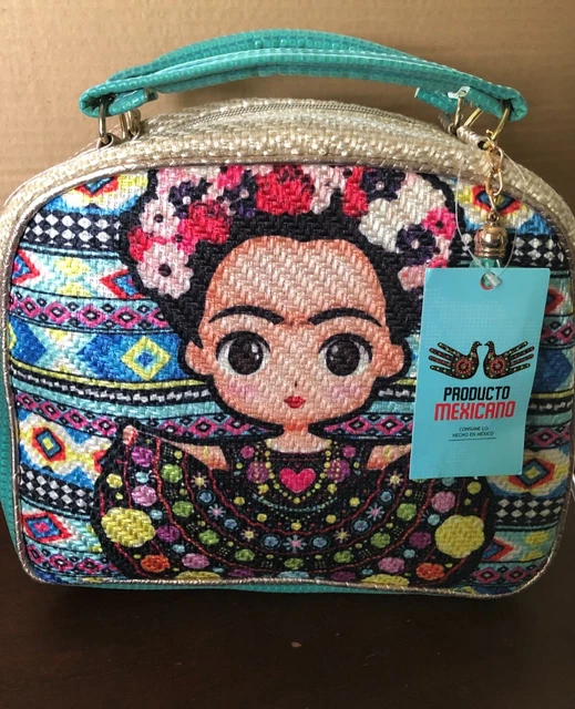 Frida Kahlo Women's Adorable Mexican Artisanal bag With tags. Fiesta Baby -Frida Frida Kahlo Women's Adorable Mexican Artisanal bag With tags. Fiesta Baby -Frida