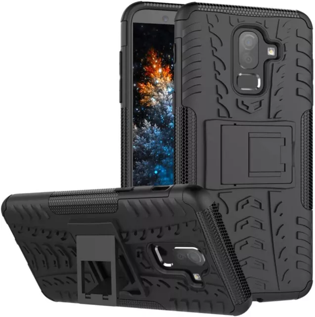 For Samsung Galaxy s7 edge s8 Plus s9 Phone Case Heavyduty Shockproof StandCover 2