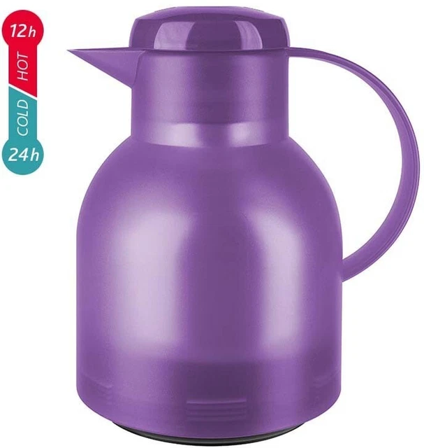 2 pezzi caraffa isolante Emsa EMS SAMBA melanzane piccoli elettrodomestici 505490 EMS