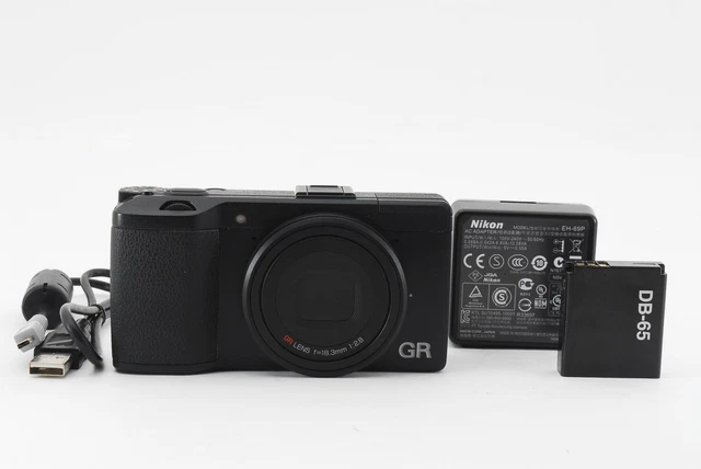 RICOH GR Compact Camera 22 shots From JAPAN [Near Mint] #1904918A