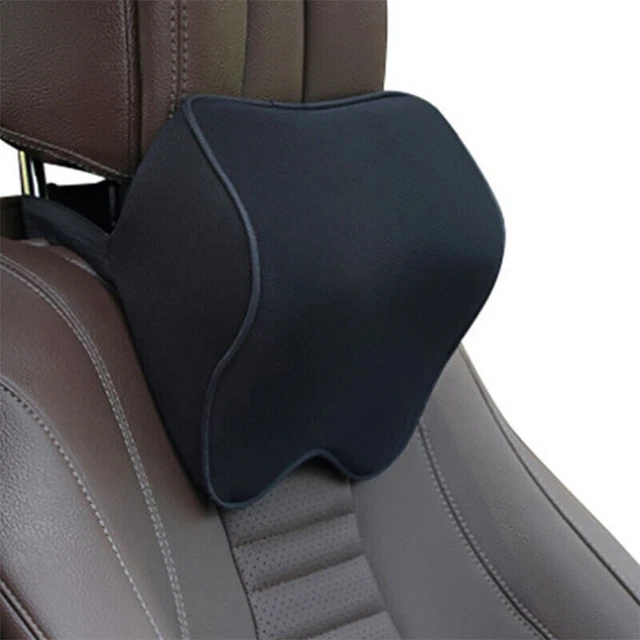 1PC Car Headrest Pillow Cushion Pad Memory Foam Auto Seat Head Neck Rest Support 2