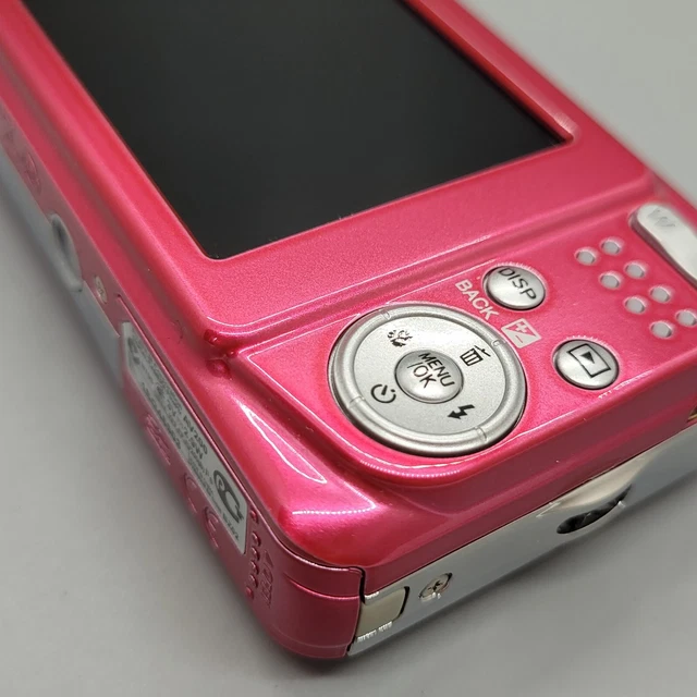 Fujifilm Finepix AV200 14,0 megapixel fotocamera digitale compatta rosa testata 21