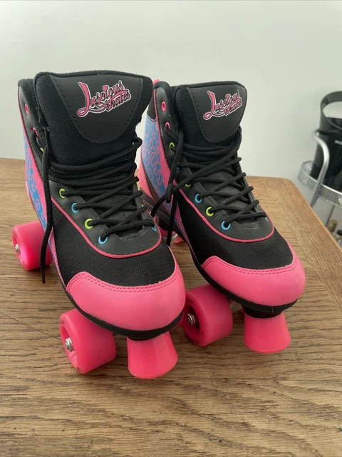 Luscious Quad Skates Disc Diva Uk Size 6 Vgc
