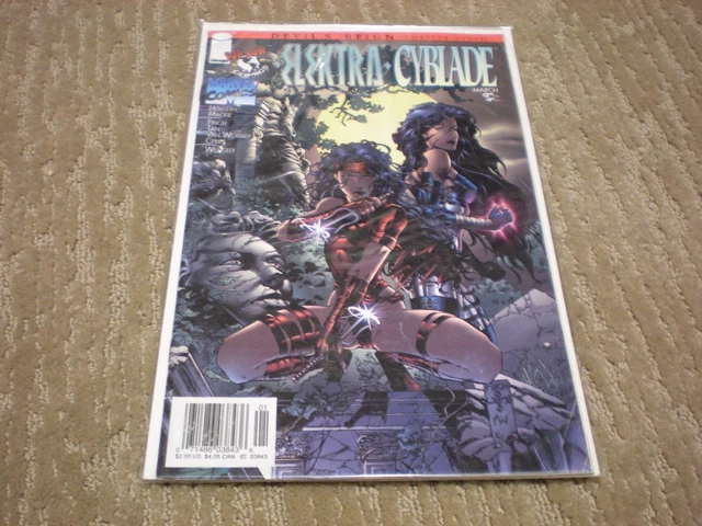 Elektra Cyblade Devil's Reign #7 (1997 Series) Marvel Comics NM