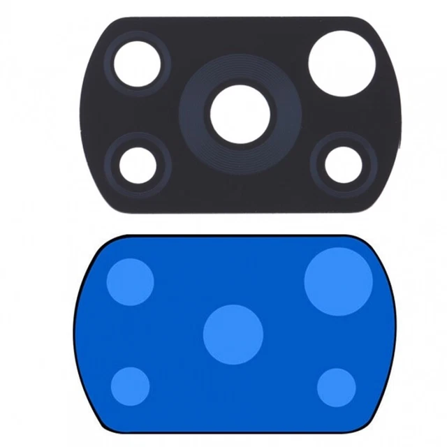 Adesivo Protezione Fotocamera Cristallo Camera Posteriore Con Adesivo Per Xiaomi Redmi Note 8 Pro | Vetro Sostitutivo Lente Cover Realme Note 50 - Foto 9