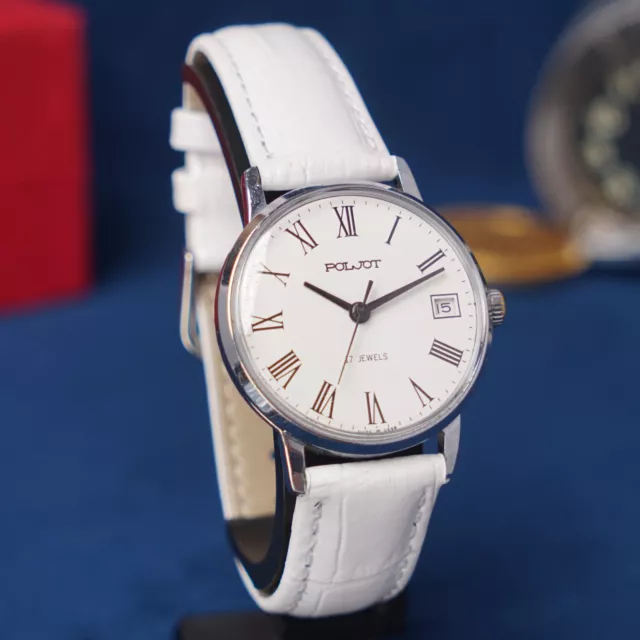 Poljot 17 Jewels URSS Orologio da polso cal. Orologio 2614.2Н Unione Sovietica Polyot anni '80