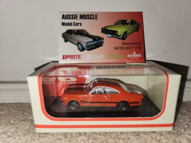 1:64 Biante Holden HT GTS 350 Monaro in Sebring Orange